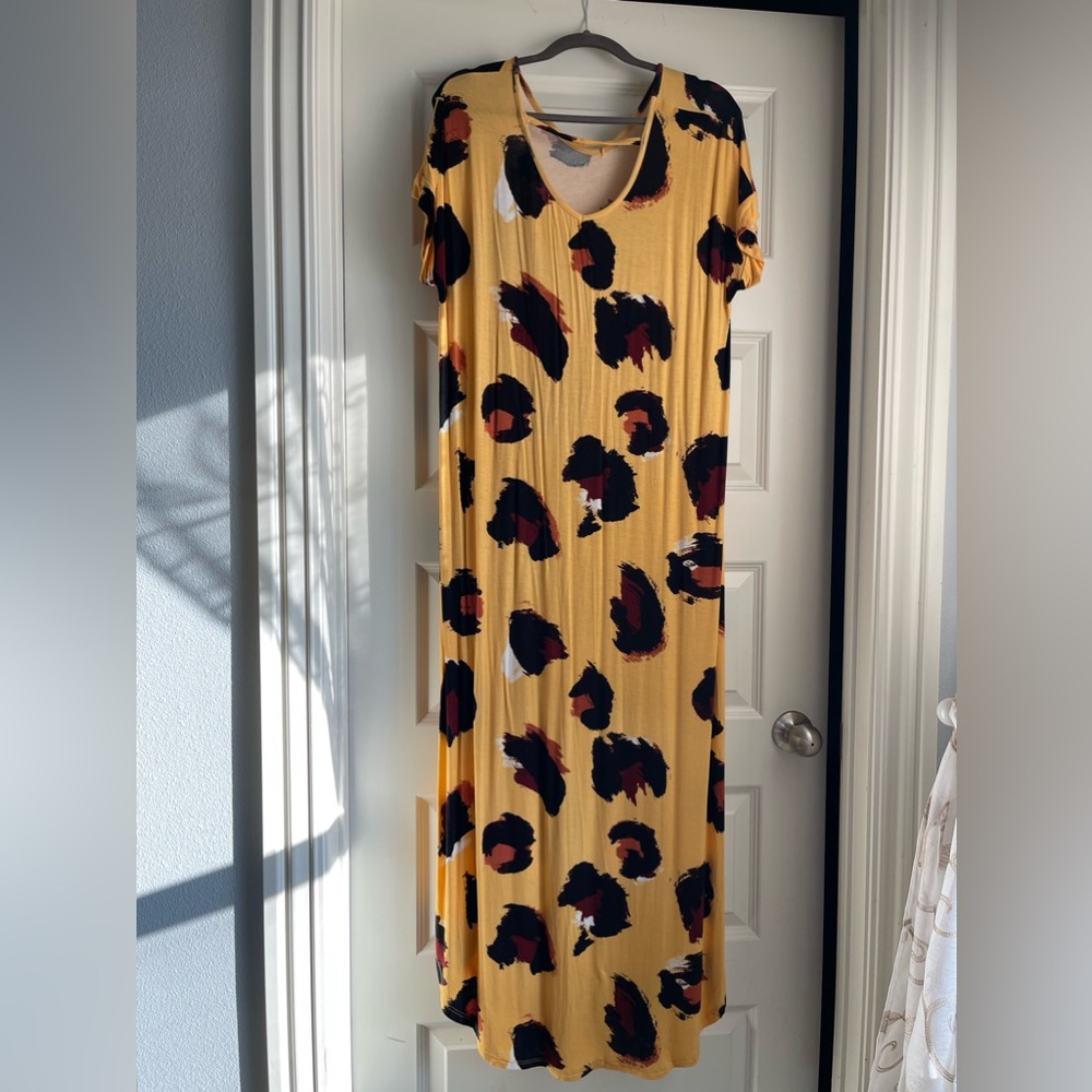 Large Lularoe Animal print dress!